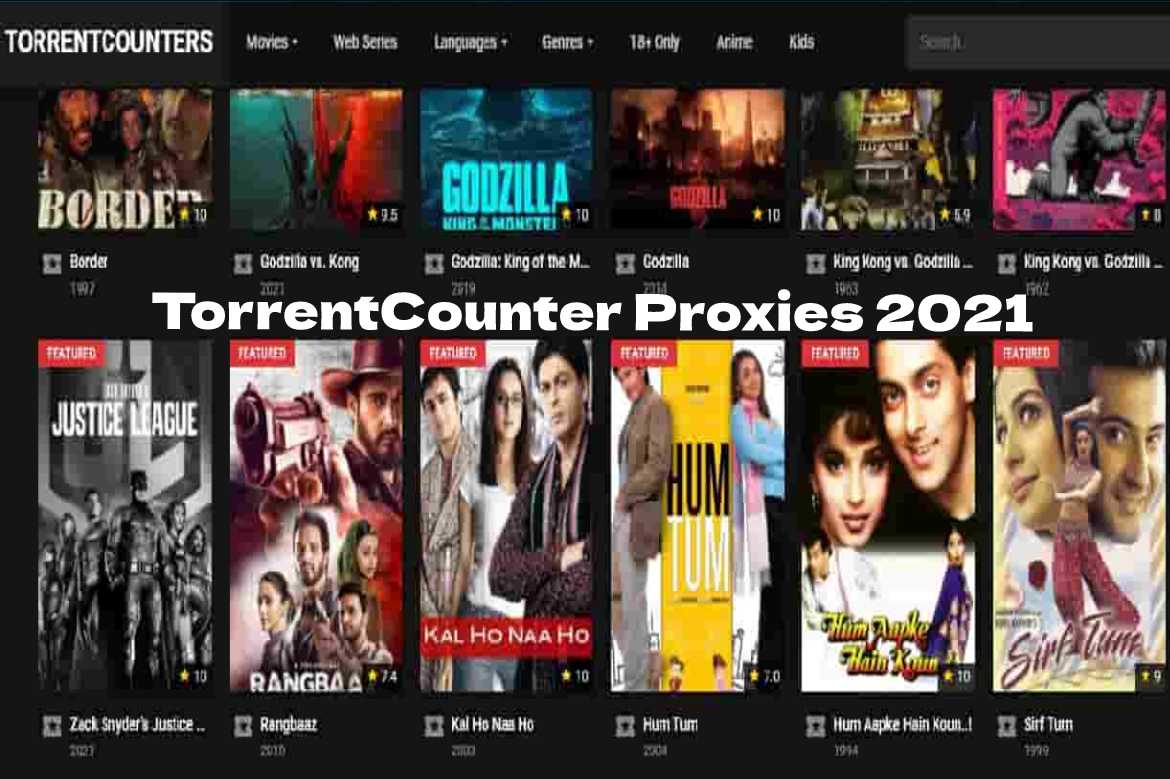 List Of TorrentCounter Proxies 2021 – Download Hindi Dubbed Movies From Torrent Counter