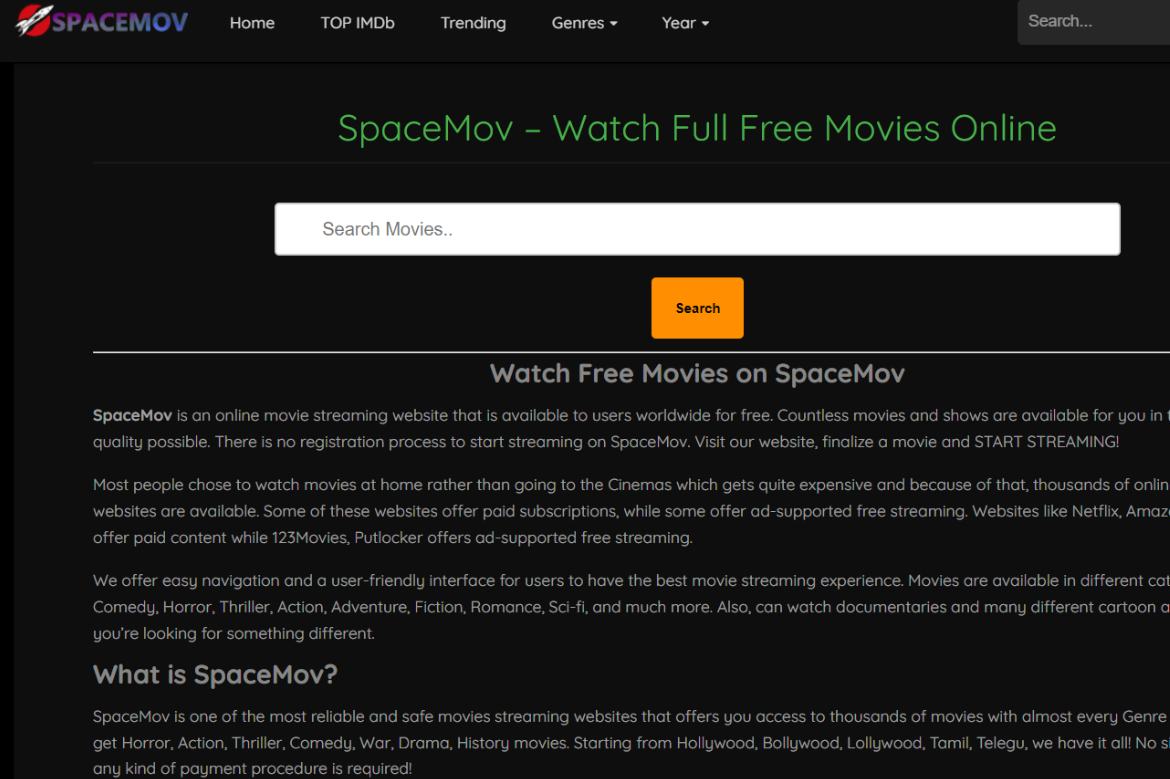 Spacemov [2022] – Watch Movies, TV Series Online For Free